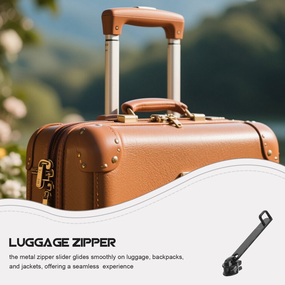6 Pcs Suitcase Slider Fix Zipper Puller Repair Kit Replacements