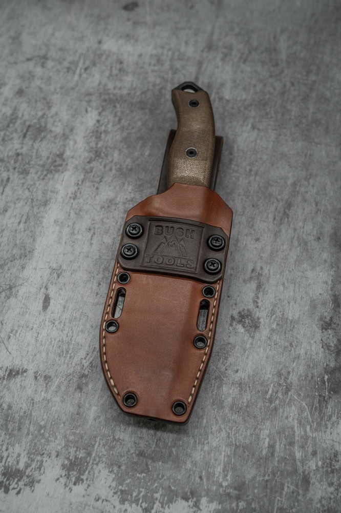 esee 5 sheath : hybrid kydex leather