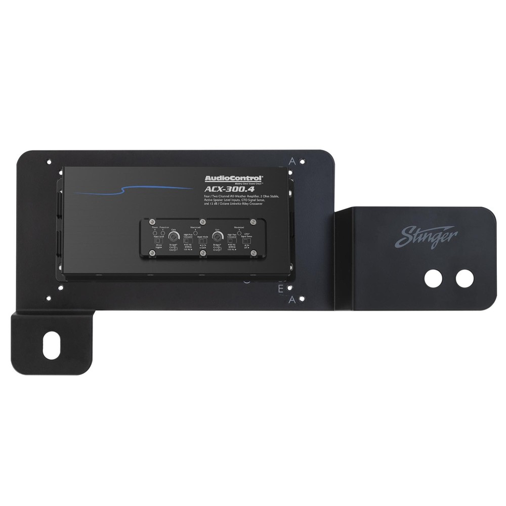 Stinger BRCOAMPBRKTP Amp Bracket Compatible with Ford Bronco - Passenger Side