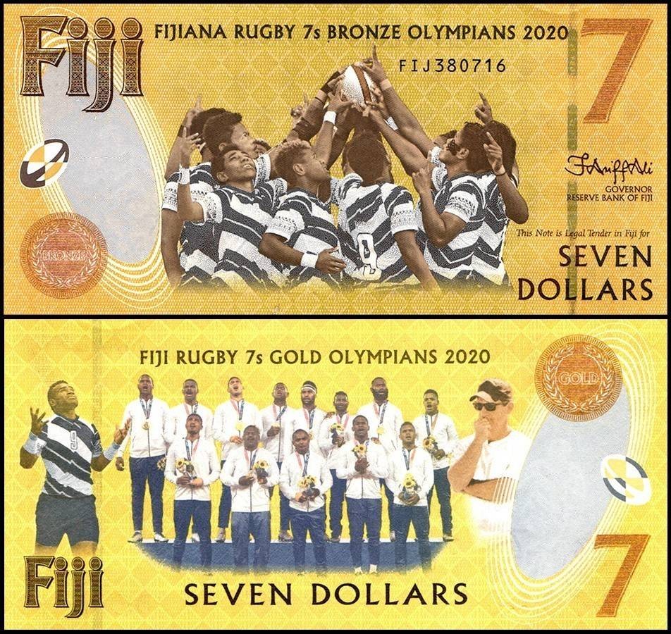 Fiji 7 Dollars, 2022, P-122a.2, UNC, Commemorative