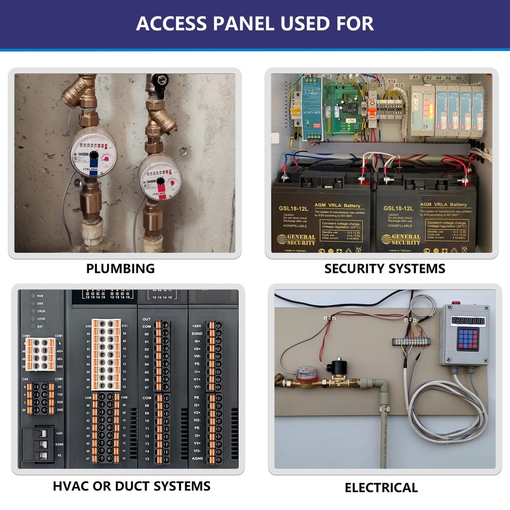 Access Panels Spring-Fit 8"x8" (External 10"x10") Square