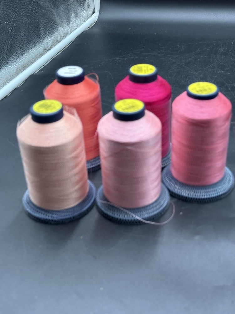 Embroidery Machine Thread Five  Spools