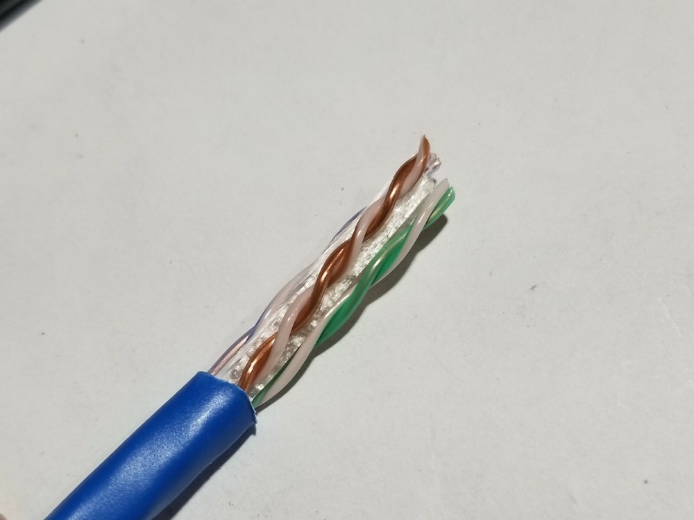 General Cable GenSPEED 6000E 23/4P Cat6E Network Cable CMP-LP Plenum Blue /100ft