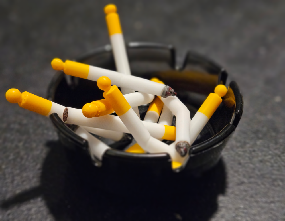 Paintball Prop Cigarette attachment (Designed for Flex Bottoms) Quantity of 2