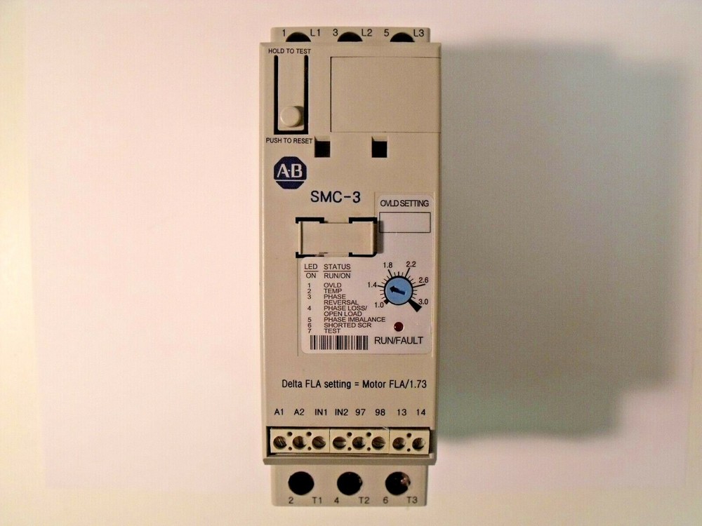 Allen Bradley 150-C3NCR SER B Soft Starter / Smart Motor Controller
