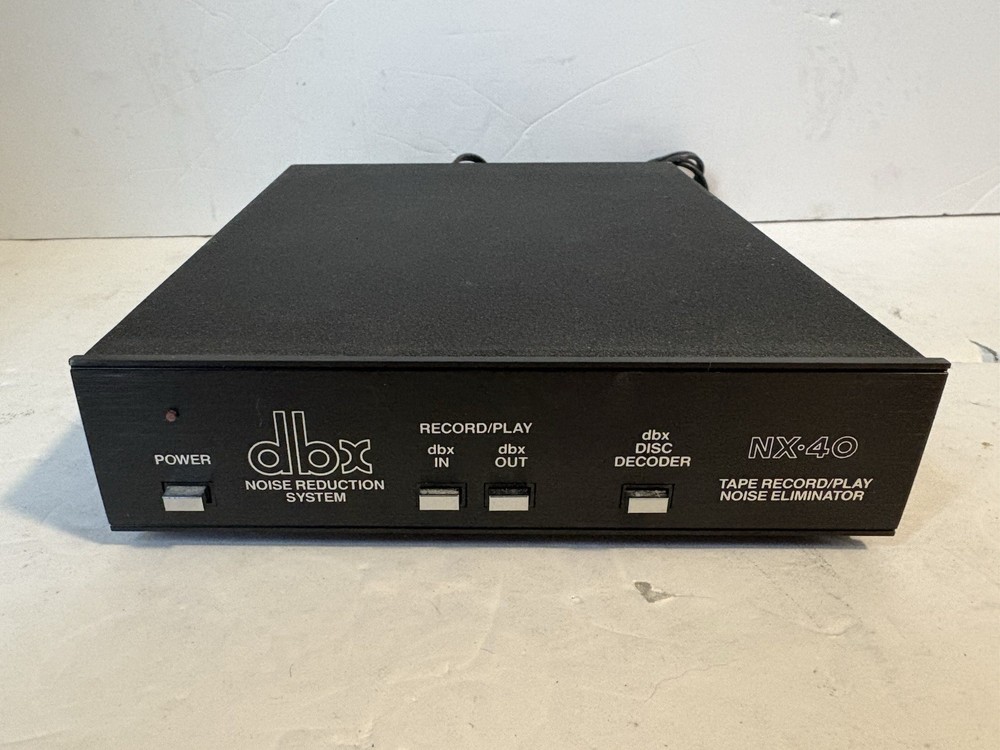 DBX Model NX-40 Tape Record / Play Noise Eliminator / Reduction System