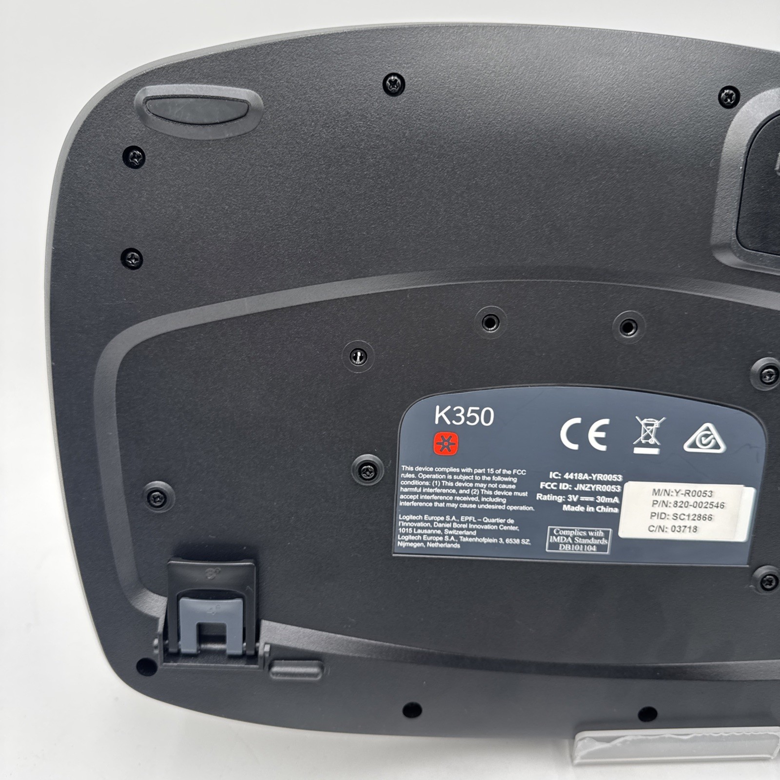 Logitech MK550 Comfort Wave (920-002555) Wireless Keyboard & Mouse No Dongle