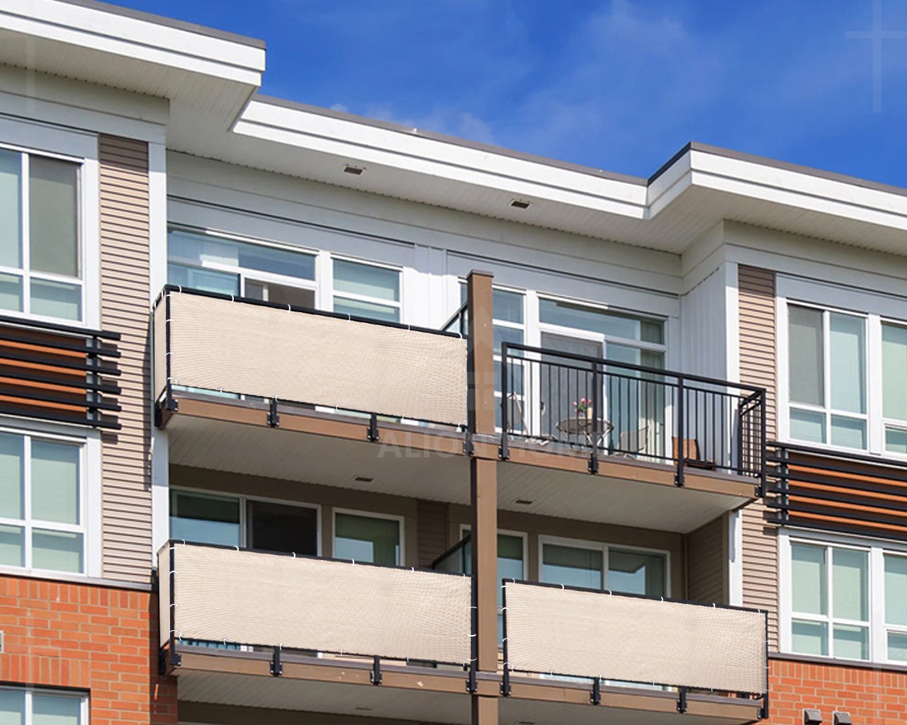 3' 4' 5' 6' 8' tall Outdoor Fence Windscreen Privacy Screen Shade Cover Garden