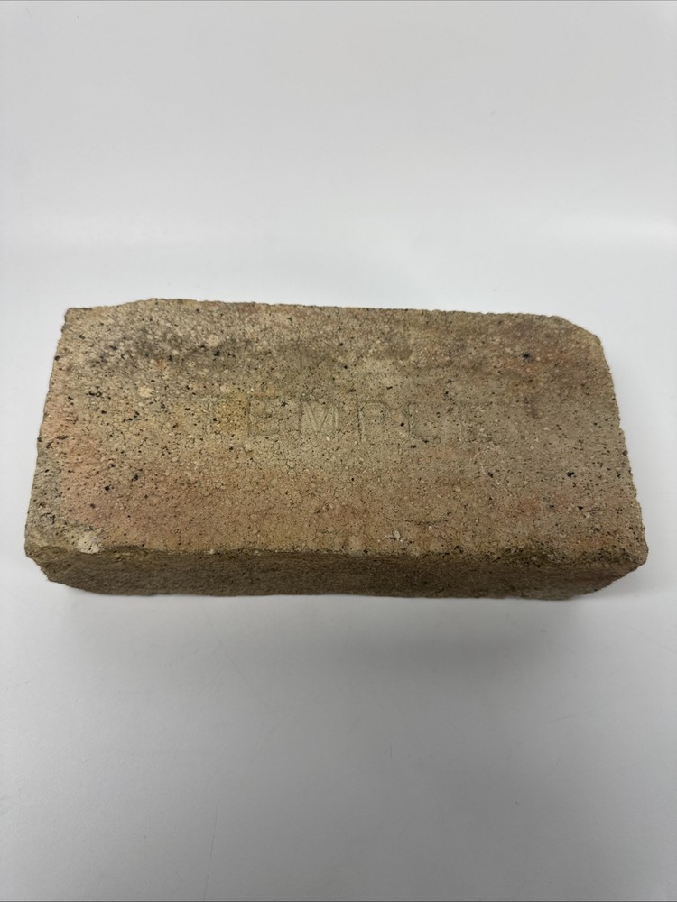 Vintage Temple Fire Brick From Mid 1900’s