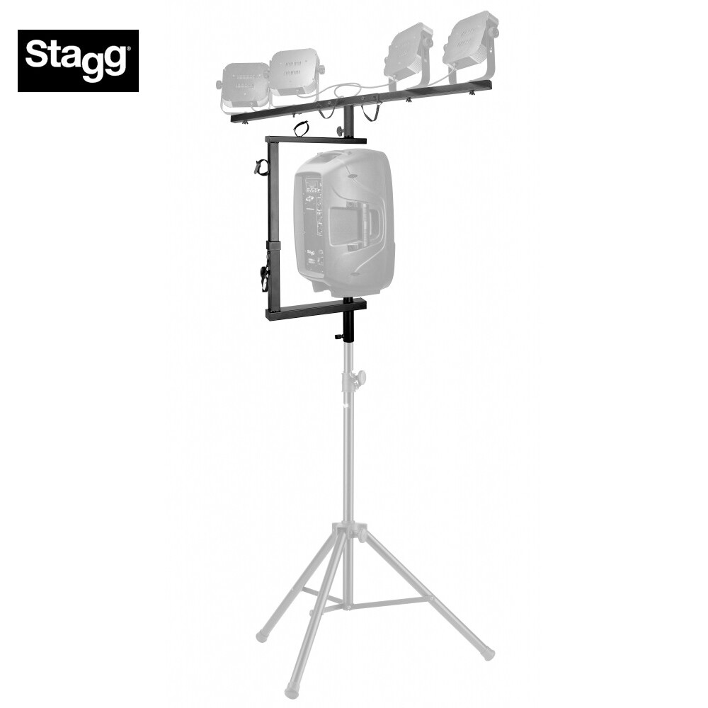 Stagg T-Bar Lighting Extension For Speaker Stand SPS2LIS