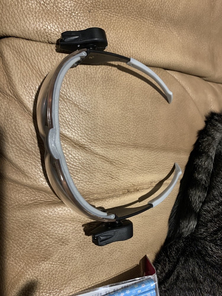 AO Safety Glasses Medium Z87 with Lights