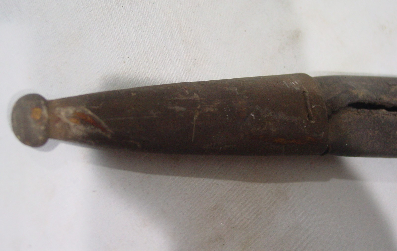 WWI Trench Art Bayonet Scabbard 1914-1918 54th Regiment L Company 2nd Battalion