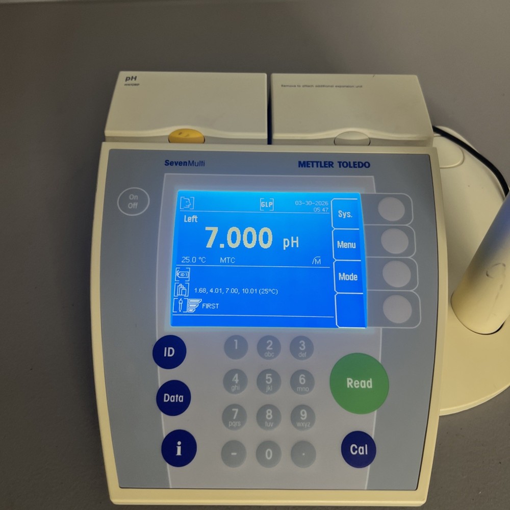 METTLER TOLEDO SEVEN MULTI PH CONDUCTIVITY ANALYZER, Ph Meter
