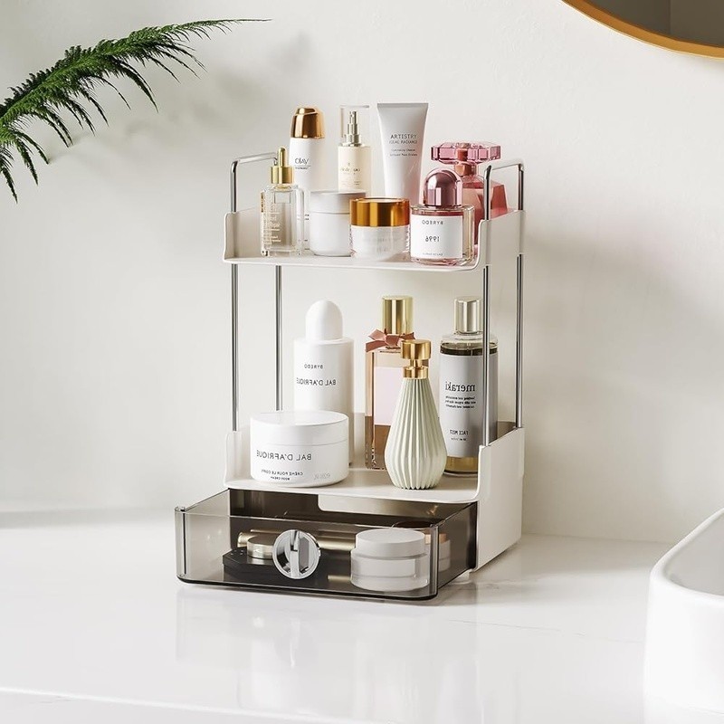 Durable Makeup Organizer Efficient Storage & Easy Access to Skincare Essentials