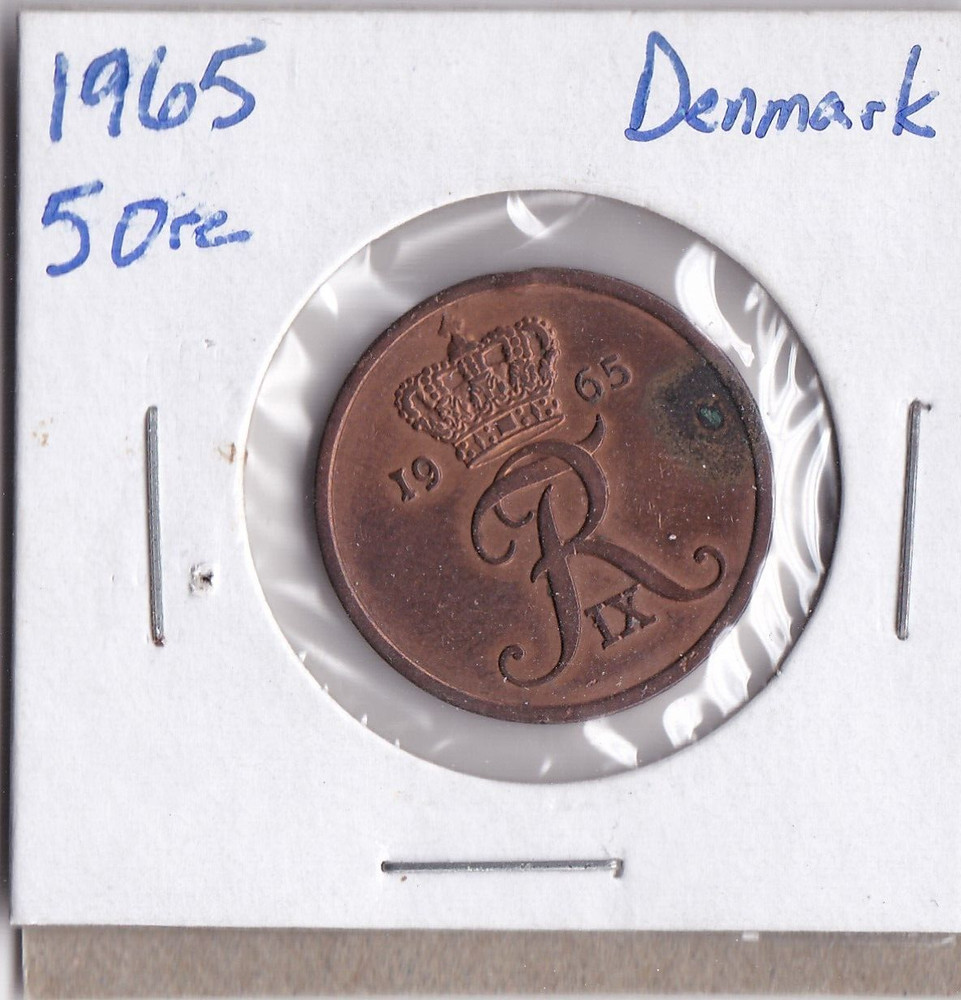 1965 Denmark 5 Ore