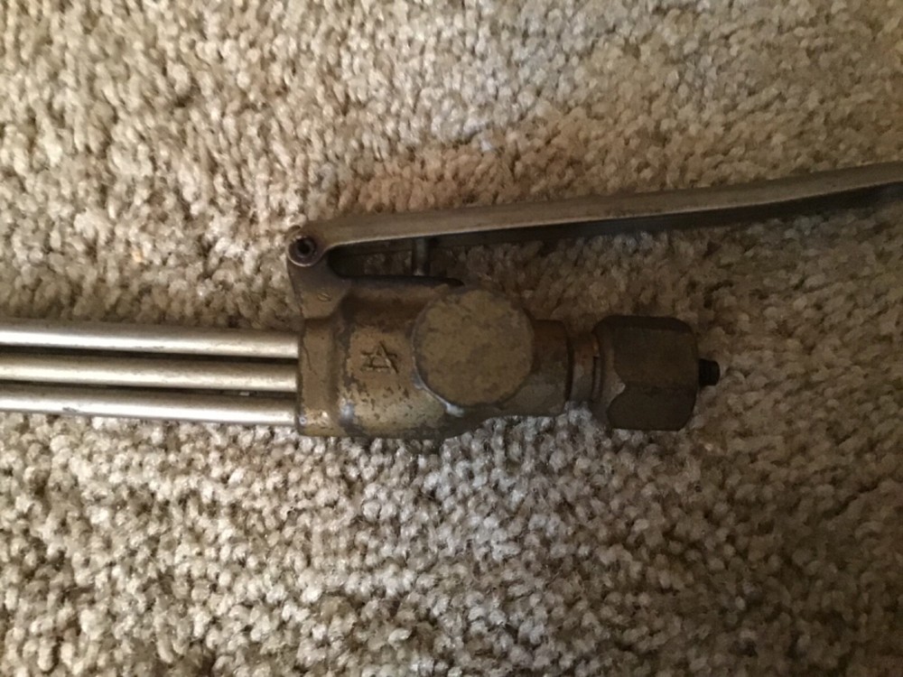 Vintage Used Cutting WELDING TORCH Model # 6129 Attachment