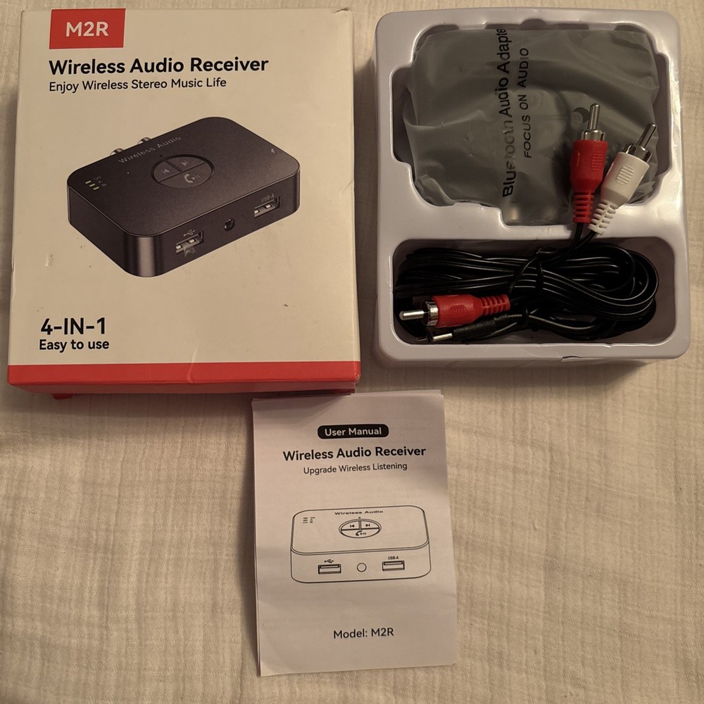 M2R 4 In 1 Bluetooth Wireless Audio Receiver