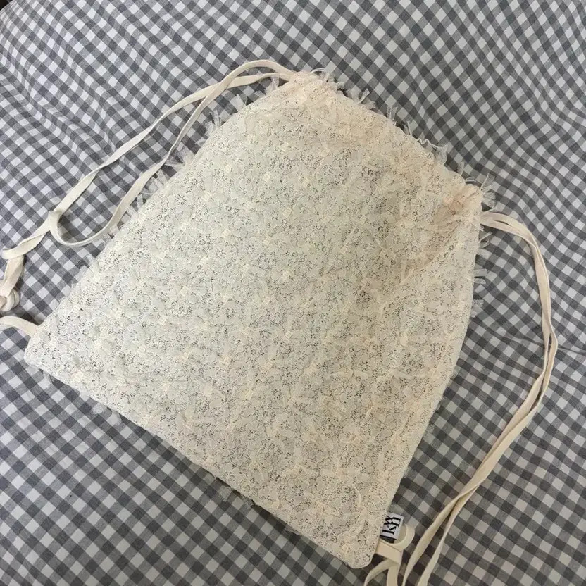 Quani Spring Bow Backpack - White (Sold Out)