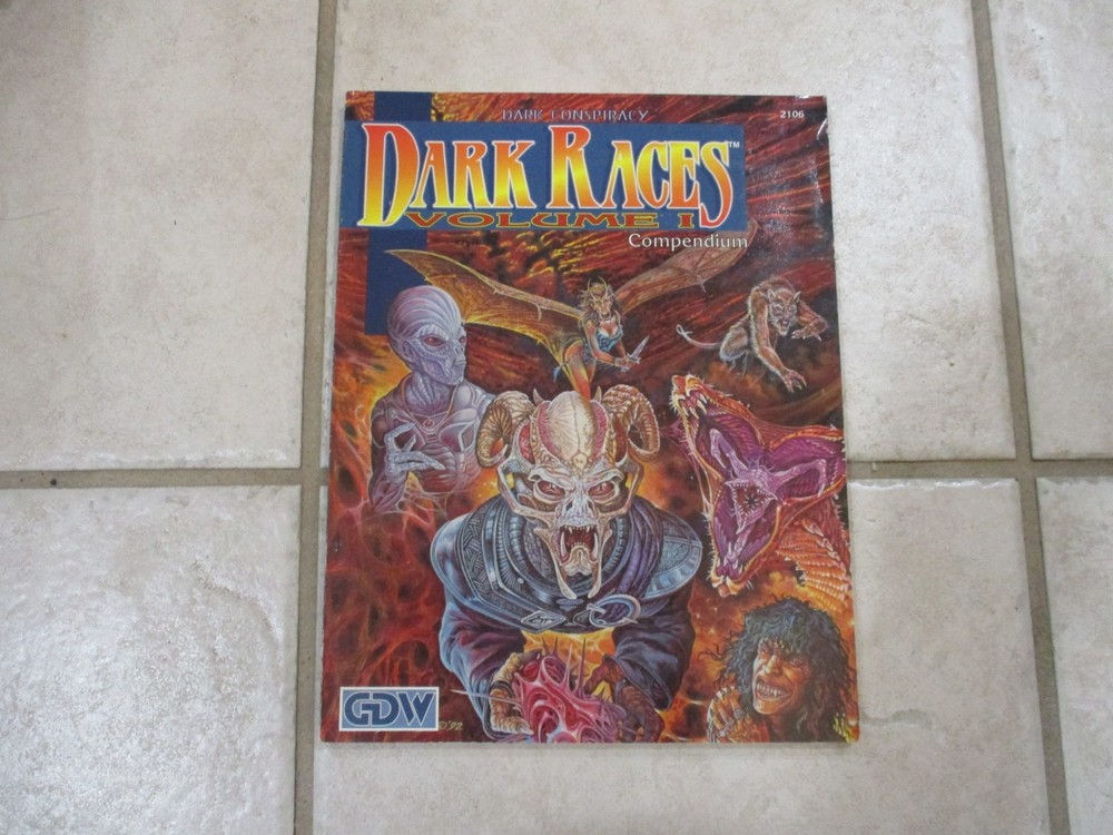 Dark Conspiracy RPG Dark Races Volume 1 Compendium