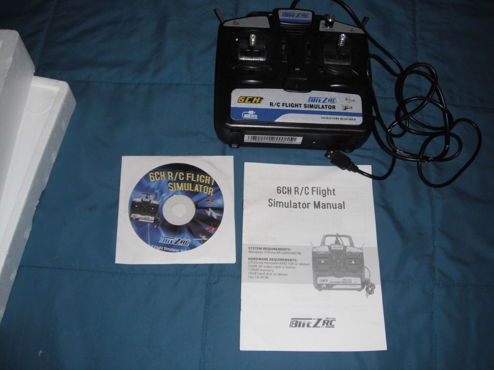 Blitz RC Works6 CH R/C Flight Simulator