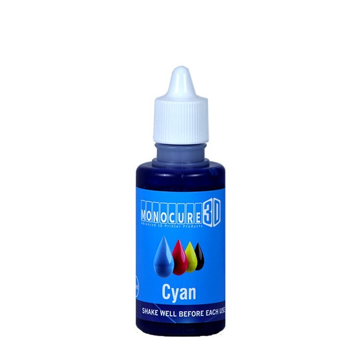 Monocure 3D CMYK PIGMENT SET