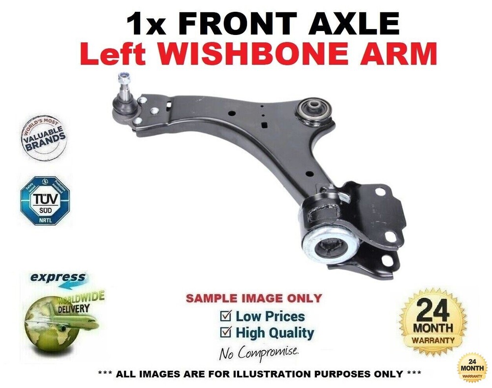Front LEFT Lower WISHBONE TRACK CONTROL ARM for VOLVO V60 2.4 D5 AWD 2011-2015