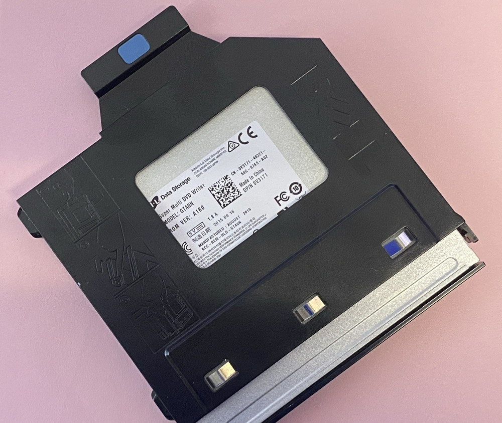 Dell H-L Storage Data Super Multi DVD Rewriter w/ Caddy | Model GTA0N