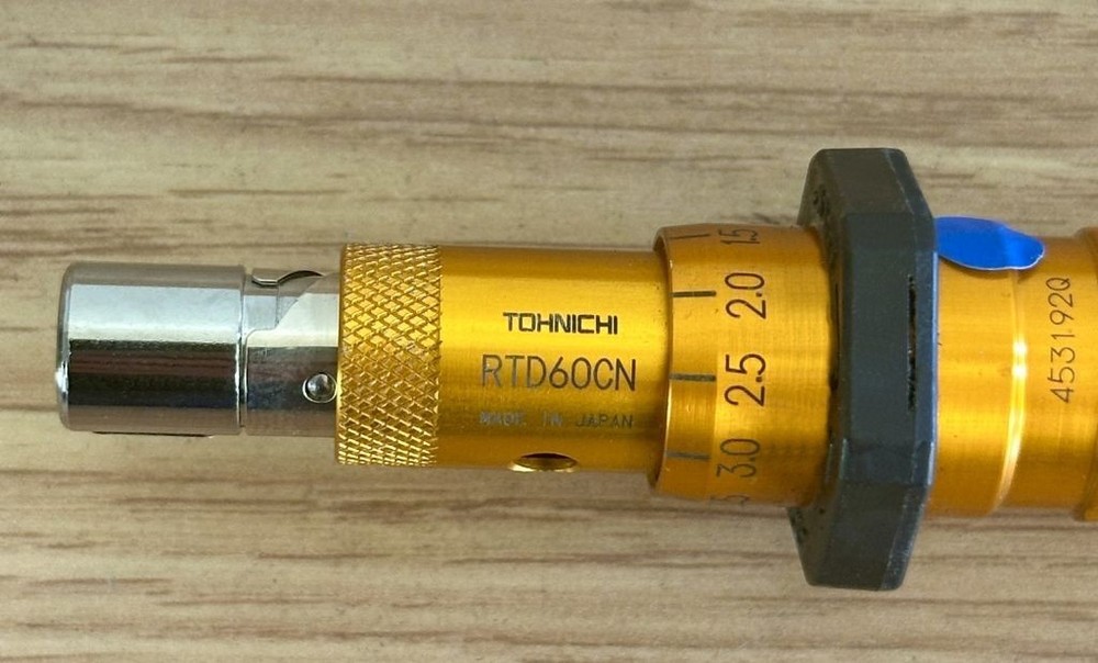 TOHNICHI Adjustable Torque Screwdriver RTD60CN 10-60cN.m