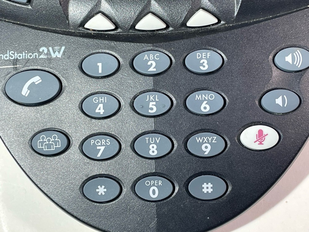 POLYCOM SoundStation 2W Wireless Conference Phone/Base AS IS