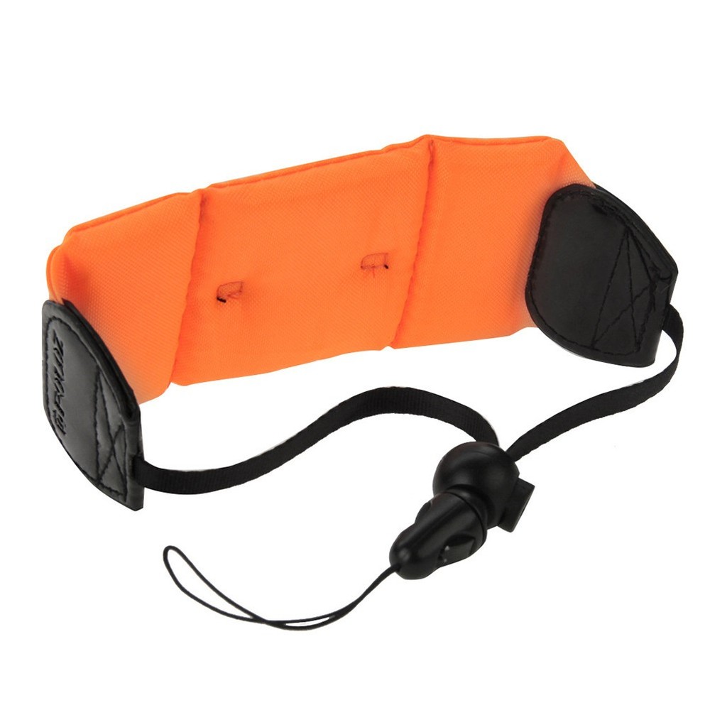 Camera Floating Wrist Strap Adjustable Wristband for Camera (Orange)