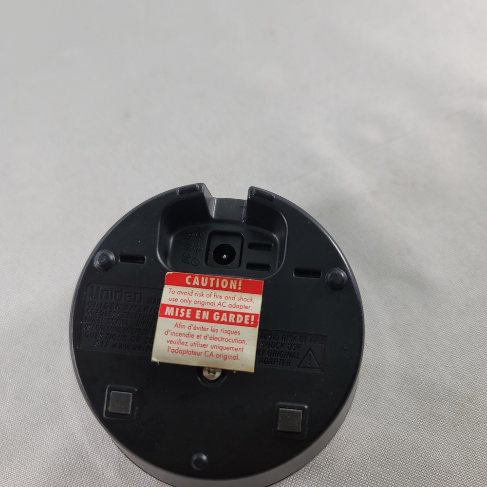 Uniden Base Replacement Part For Model DCX300 (NoCords)