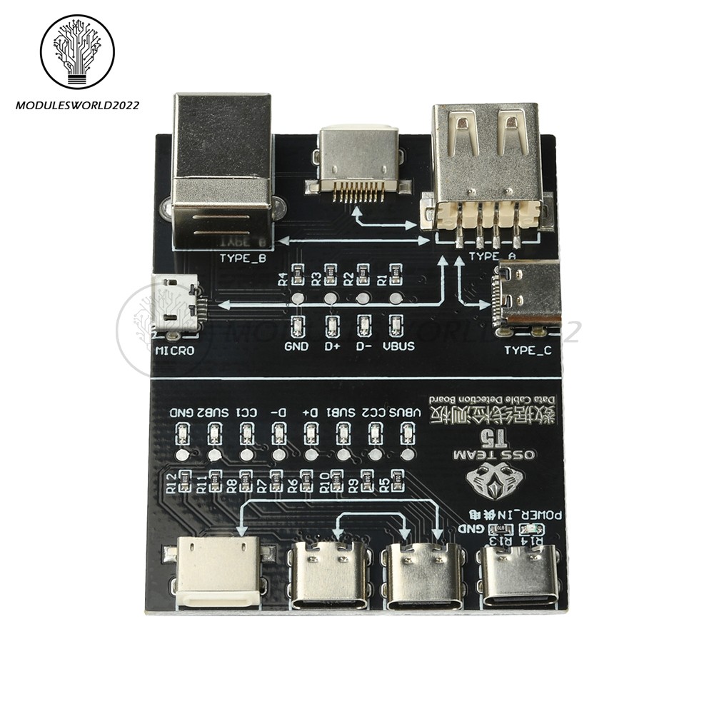 T5 Multifunctional Interface Cable Detection Module Data Cable Abnormal Testing