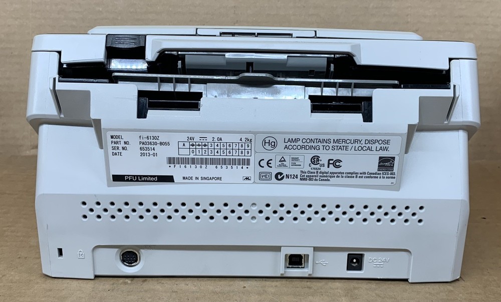 Fujitsu fi-6130Z Duplex Sheet-Fed Document Scanner | Tested