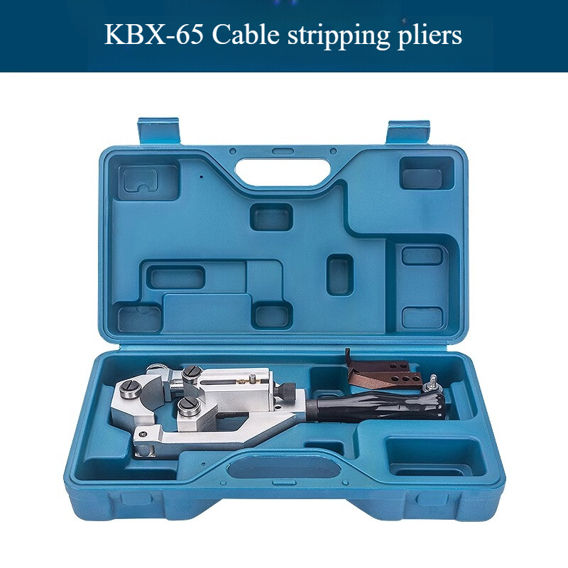 High Voltage Cable Peeler Semiconductor Layer Insulation Wire Stripper KBX-65