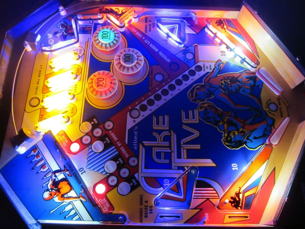 TAKE FIVE Pinball LED Lighting Kit custom SUPER BRIGHT KIT
