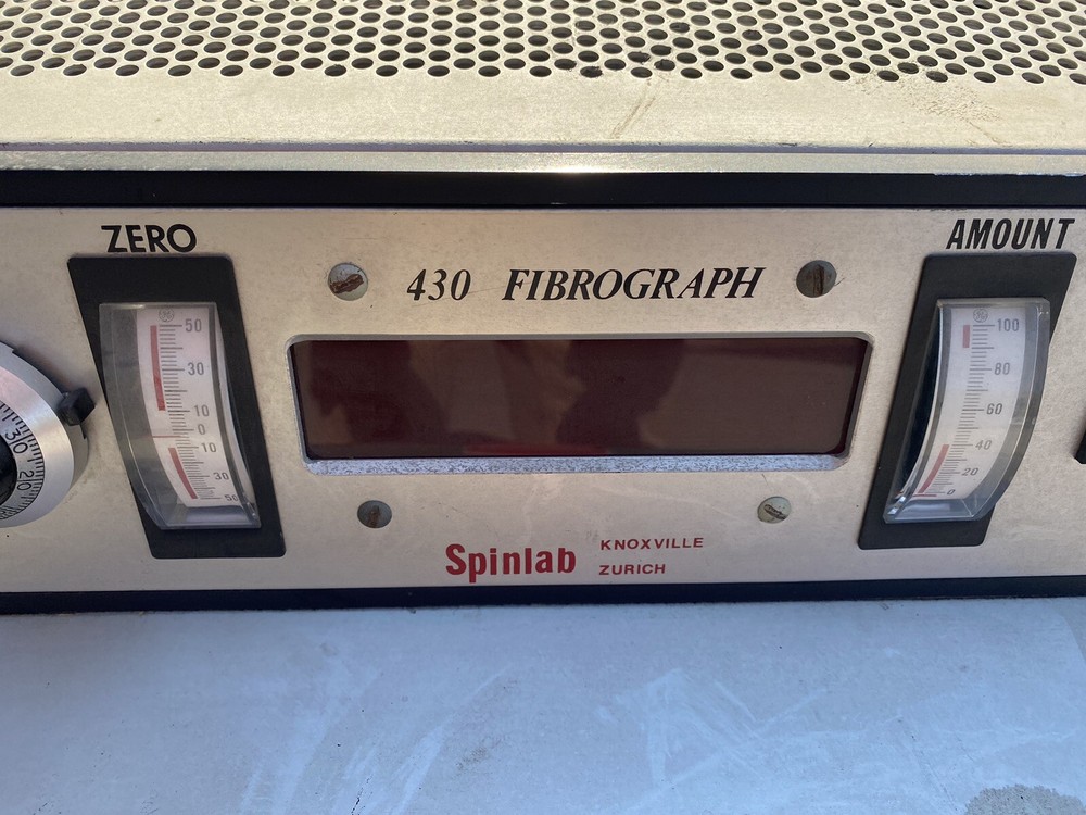 430 Fibrograph Spin lab For Parts