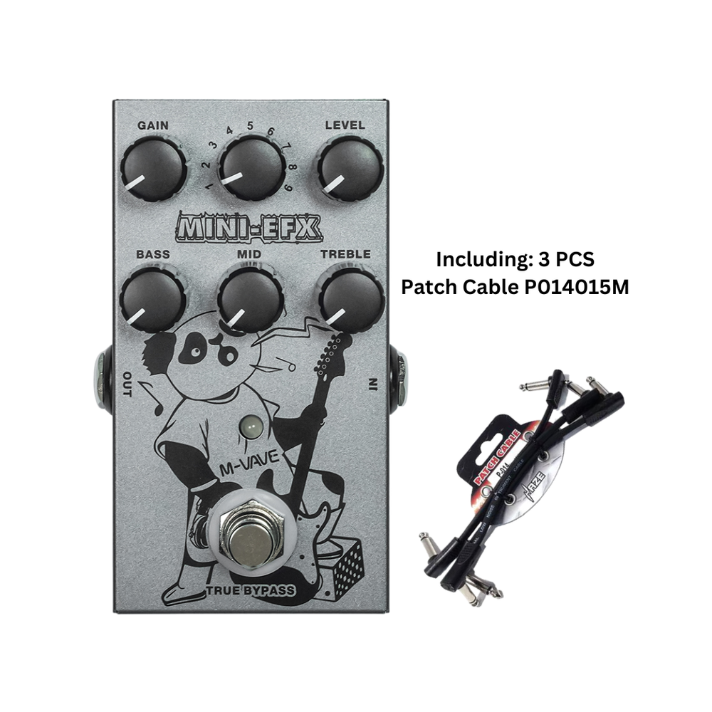 M-VAVE Electric Effects Pedals Overload Distortion Effector