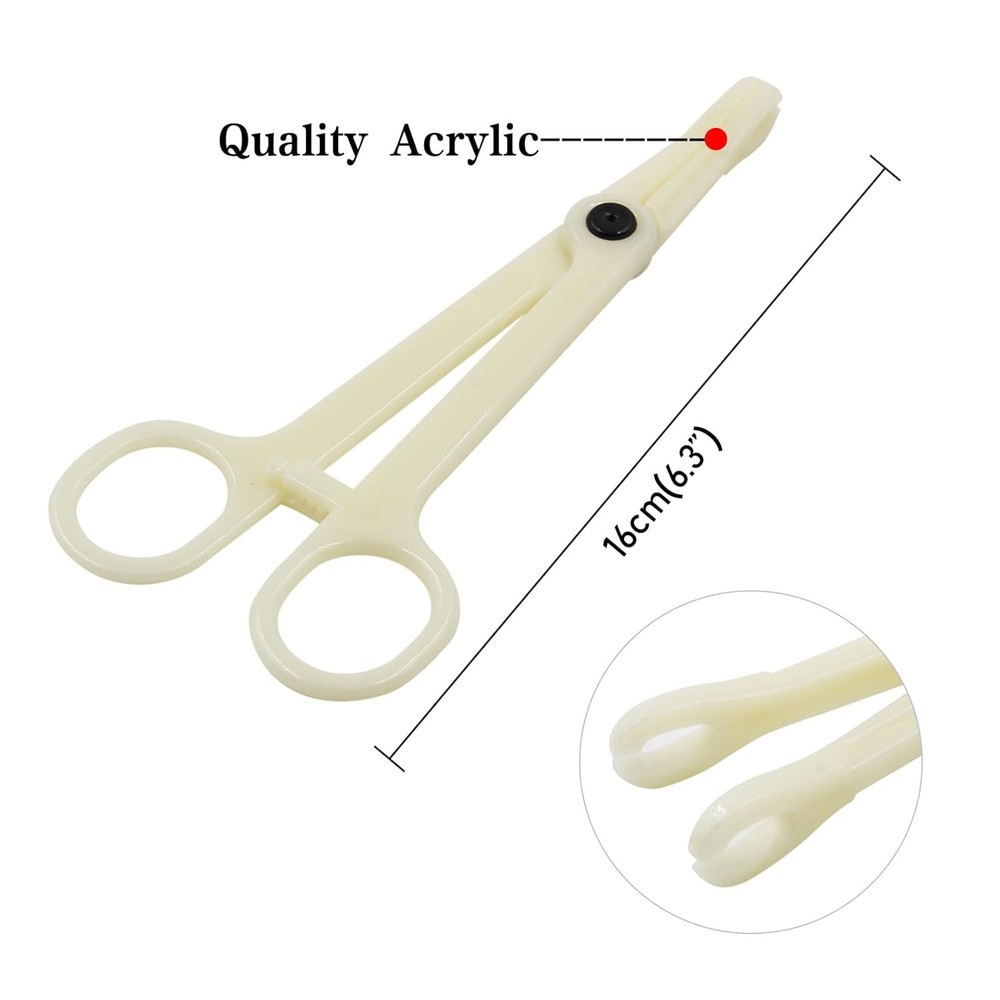 Disposable Piercing Clamps - Combofix 10Pcs Forceps Type2