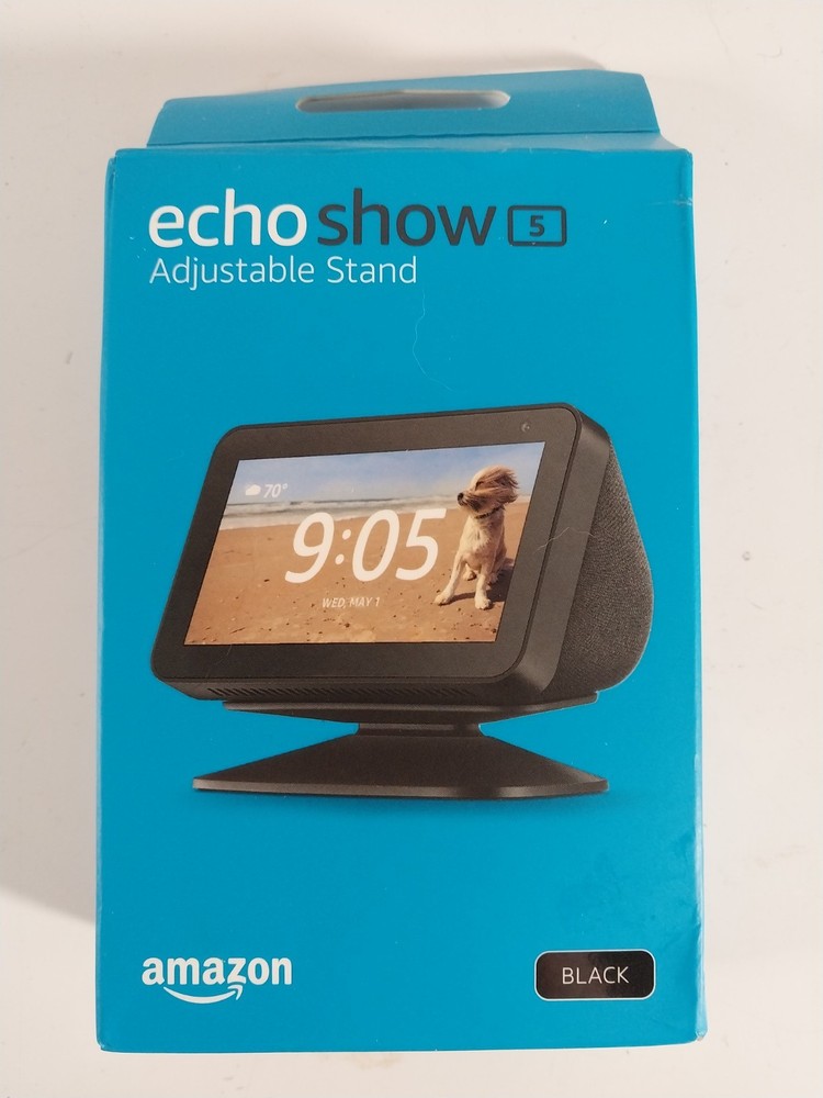 Amazon Echo Show 5 Adjustable Stand Tilt Angle New in Box Black