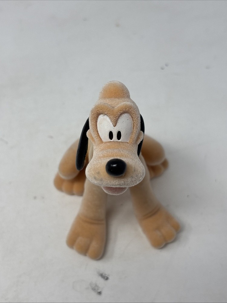 Disney Pluto Furry Textured Bobblehead. Read