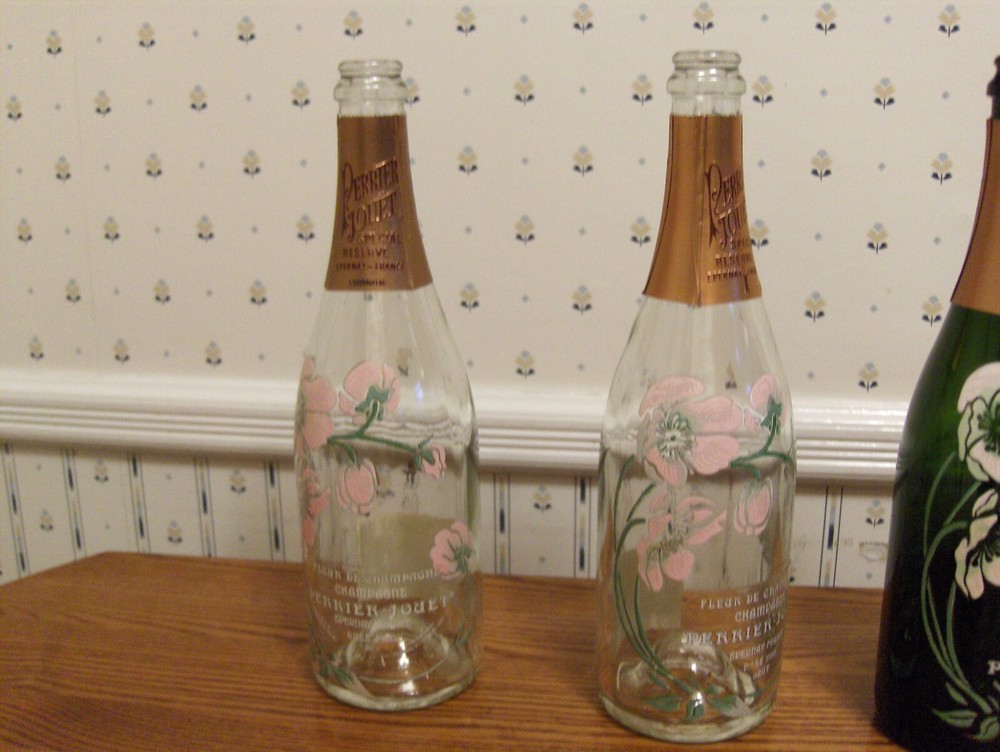 PERRIER JOUET CHAMPAGNE BOTTLES