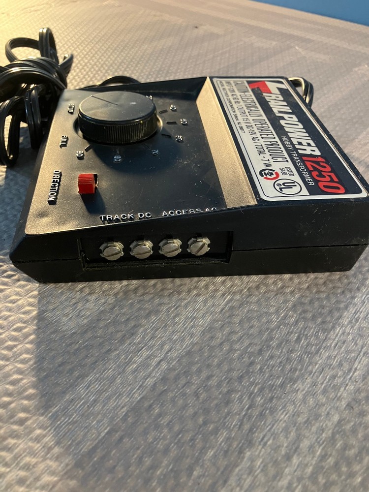 RailPower 1250 DC Model Train Transformer - Tested