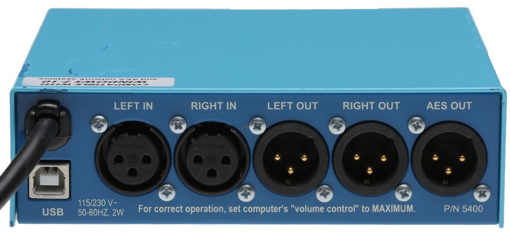 Henry Engineering USB Matchbox II Broadcast AES Digital & Balanced Analog Audio