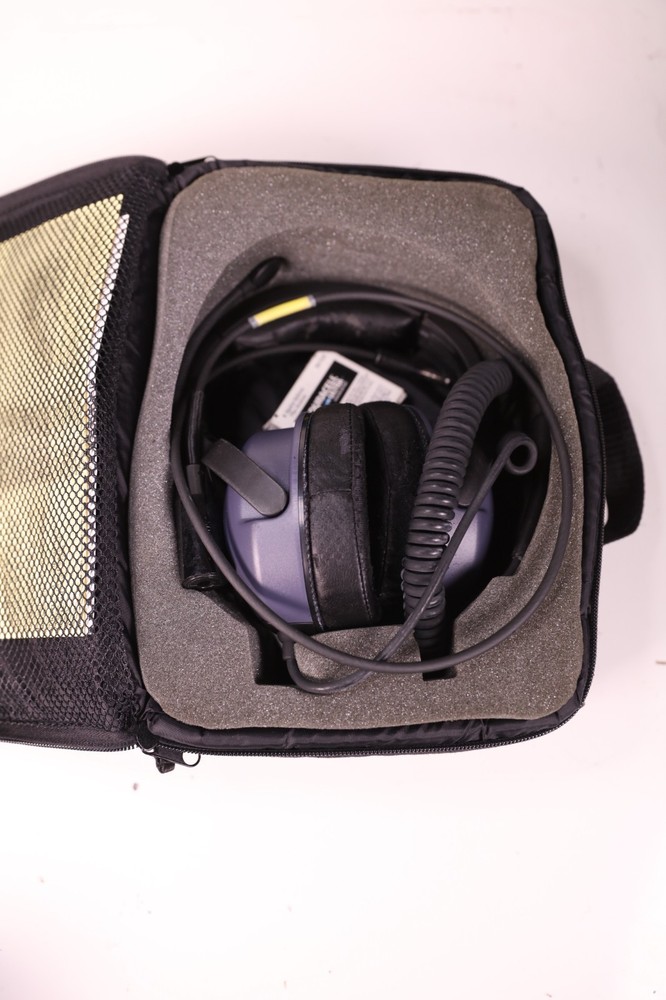 Flightcom Denali Aviation Headset 100-0101-40 Untested