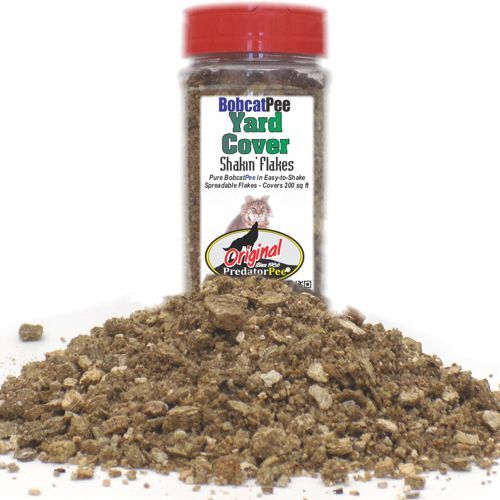 Predator Pee Bobcat Pee Shakin' Flakes - Territorial Marking Scent - Creates