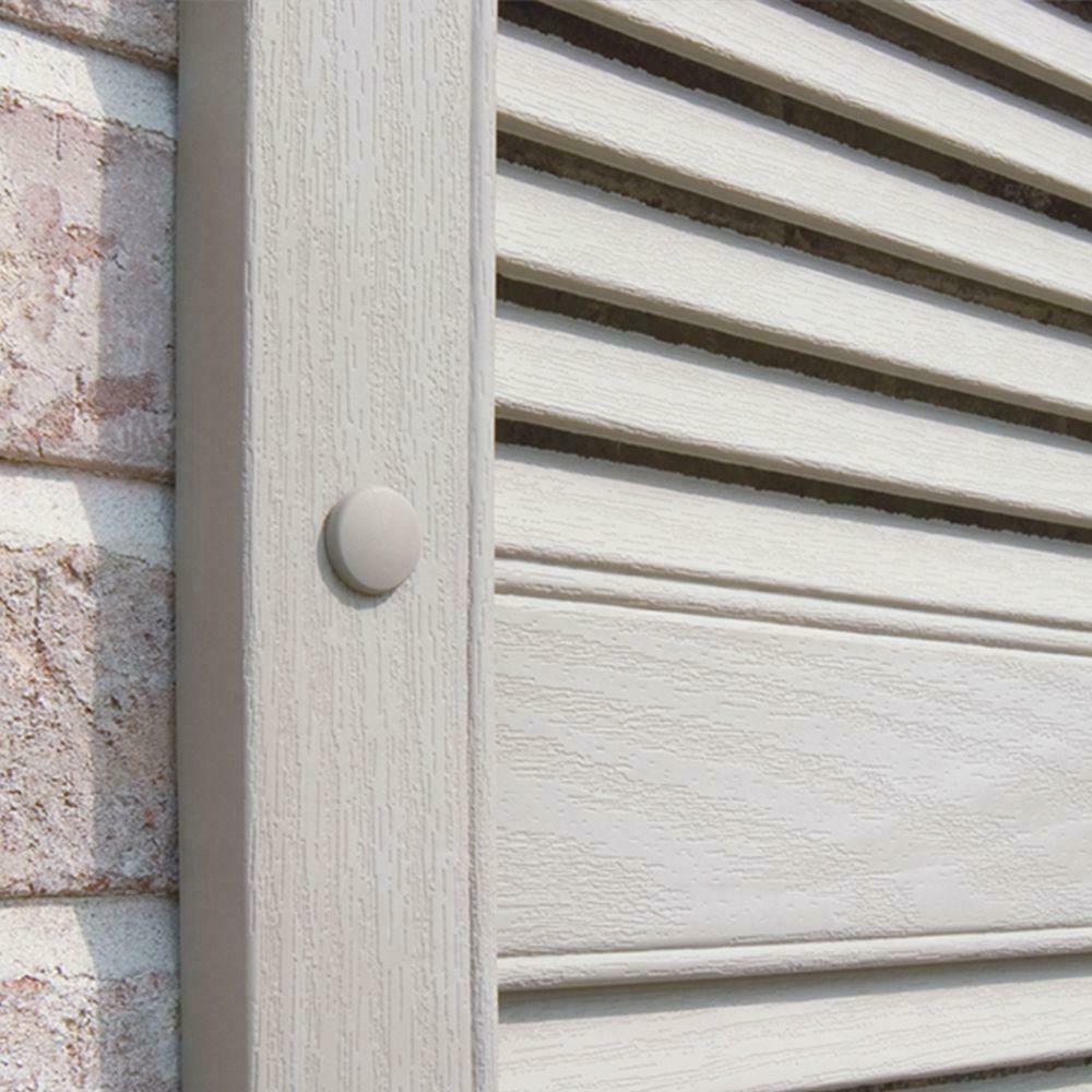 Tuxedo Grey 50 Pack Window Shutters Panel Peg Loks 3" Shutter Fasteners Spikes