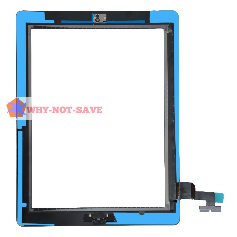 Outer Touch Glass Digitizer Replacement Screen Part for Ipad 2nd 2 + frame tools