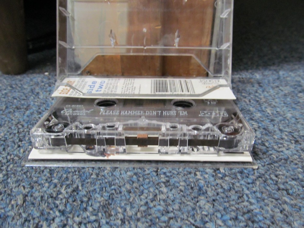 MC Hammer - Please Hammer Don't Hurt 'Em Cassette UNTESTED / AS-IS - For Insert
