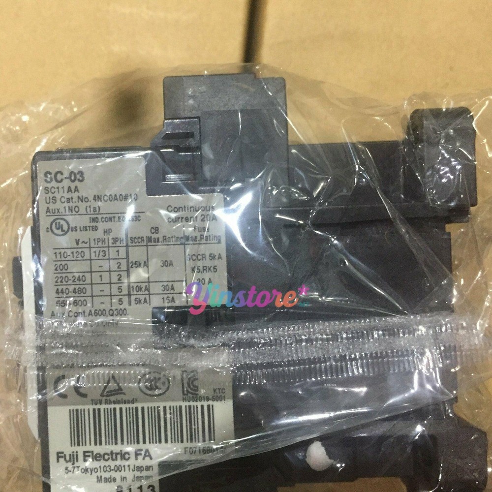 1 pc. New SC-03 Contactor AC220V