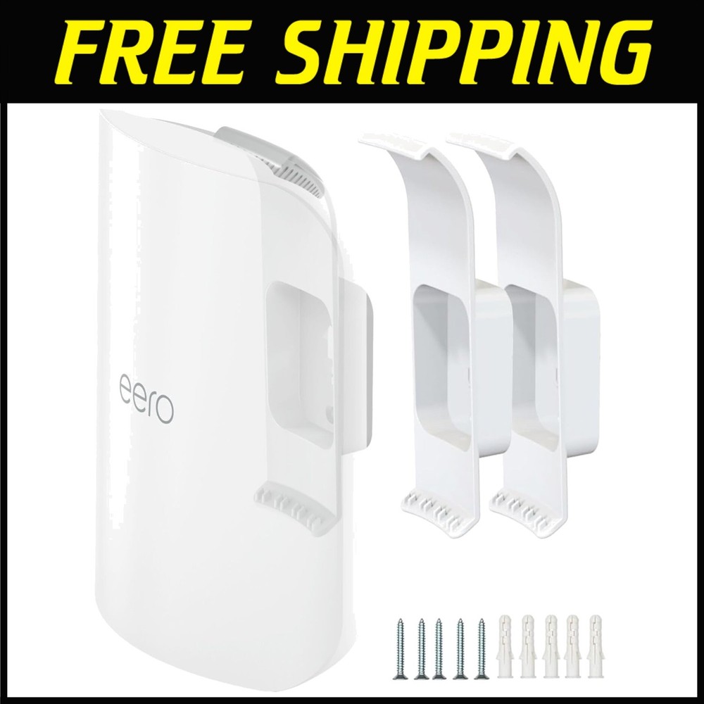 eero Pro 7 Wall Bracket - Space-Saving Mount for Mesh System